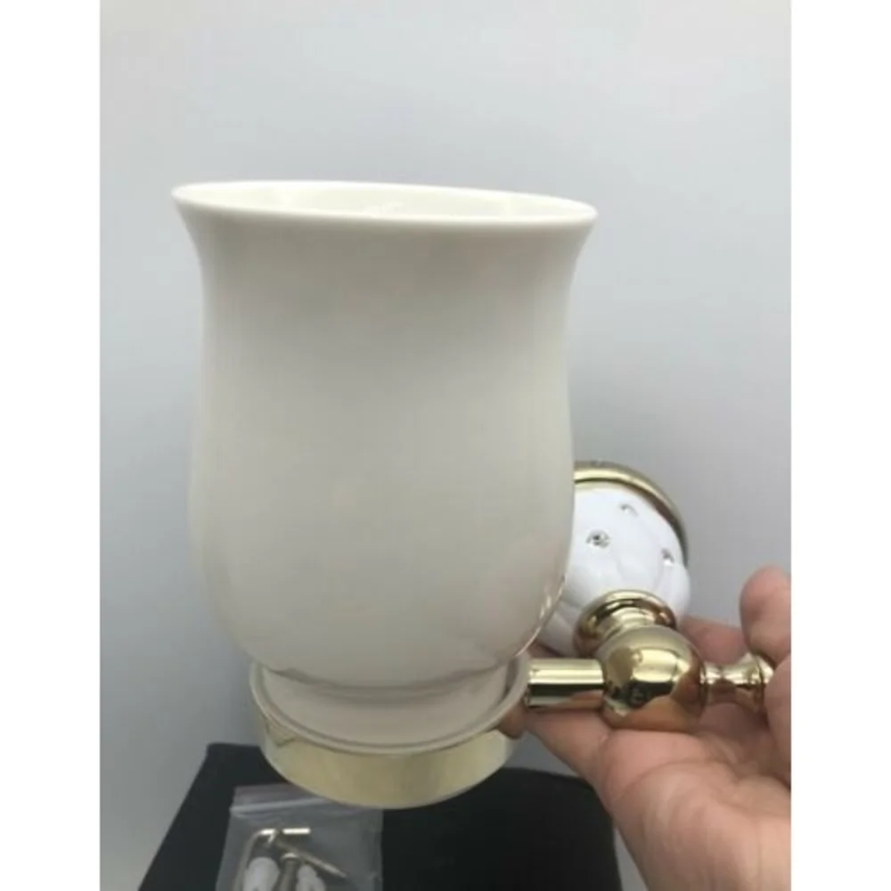 Home beauty Crystal Collection Single Glass Tumbler Holder